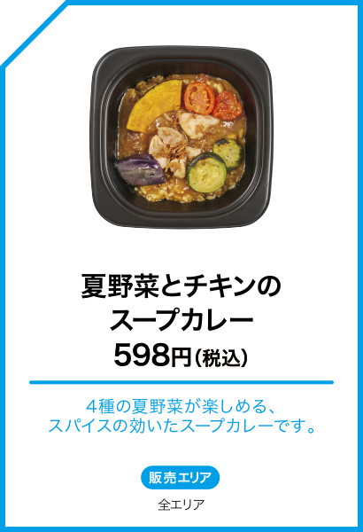 夏野菜とチキンのスープカレー